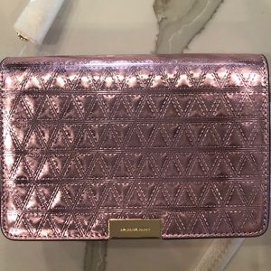 Michael Kors Jade Medium Gusset Clutch Handbag